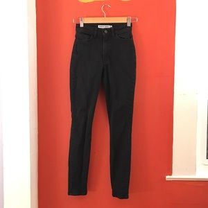 American Apparel black pencil jean size 24